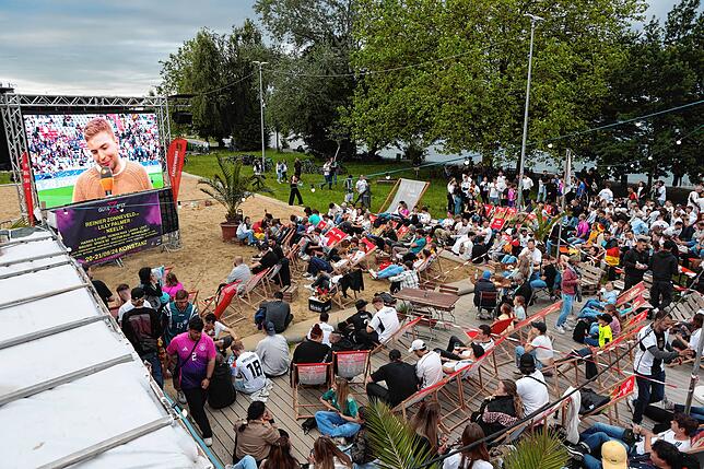 Bild 8: Konstanz: Die EM 2024 ist gestartet – und damit auch das Public Viewing in Konstanz