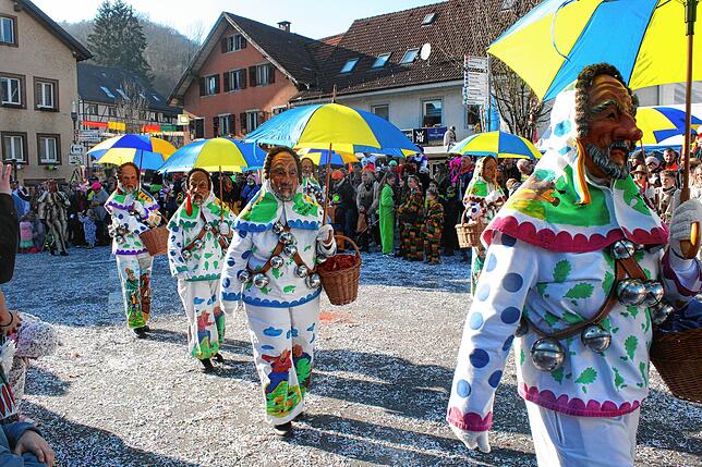 Bild 14: So schön war der Fastnachtsumzug in Stühlingen