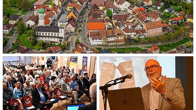 Die Sanierung der Oberstadt war ein Thema beim Treffen der Botschafter der Vierländerregion Bodensee im Stockacher Bürgerhaus Adler Post.