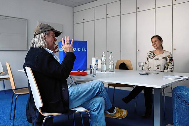 „Die große Herausforderung wird sein, den Erfolg zu bestätigen“, sagt Pepe Danquart: „So unbeschwert wie bei diesem ...