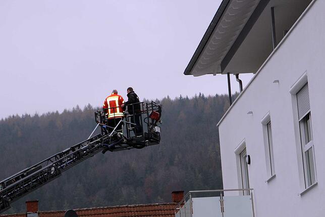 Bild 24: Bilder von der Drehleiter-Demonstration der Feuerwehr Blumberg