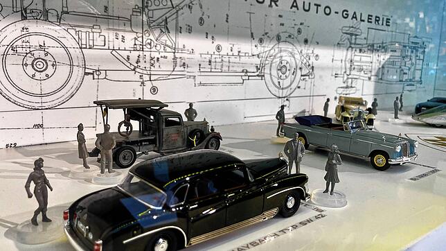 Maybach-Automobile der letzten 100 Jahre zeigt die Ausstellung im Miniatur-Modell. Am 2. Oktober sind sieben Oldtimer live an der ...