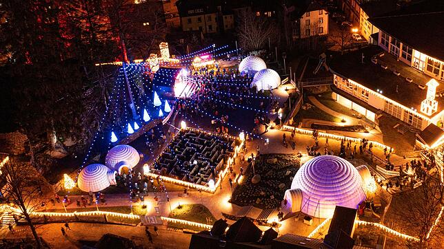 Bild : „Der Triberger Weihnachtszauber 2023“: Ein Wintermärchen an Deutschlands höchsten Wasserfällen