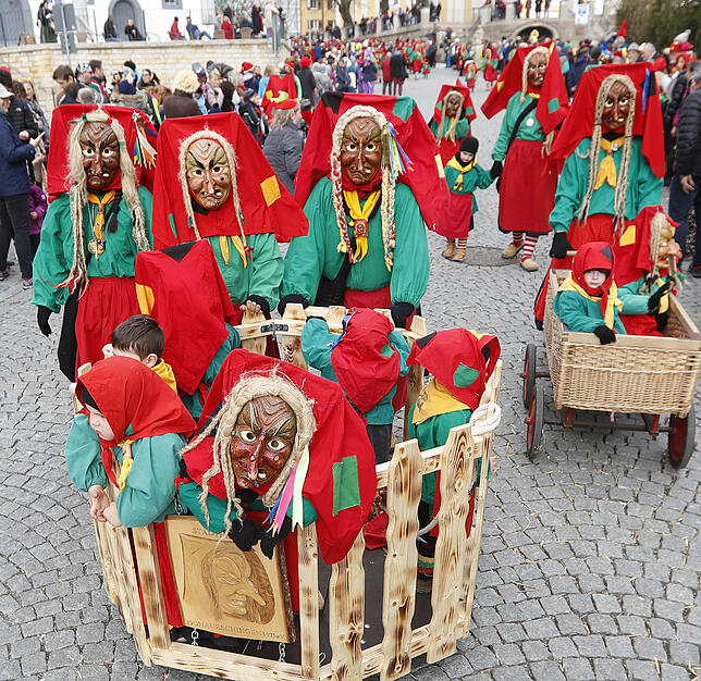 Bild 3: Bilder vom Fasnachtssonntag in Donaueschingen (Teil 1)