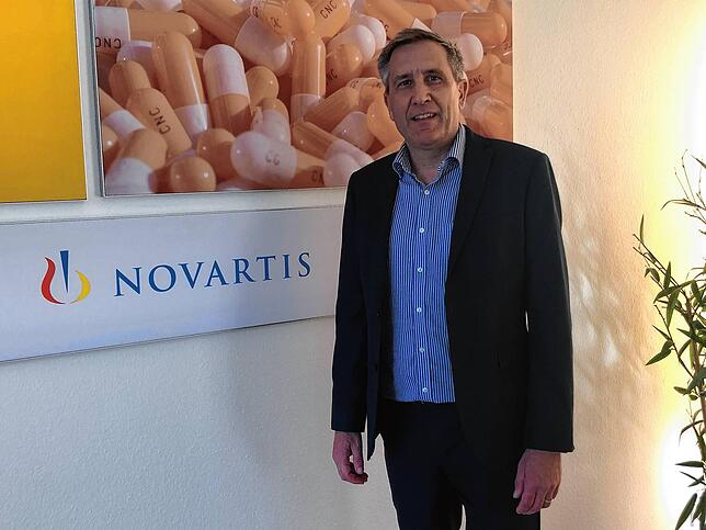 Neuer Chef: Seit 1. August 2024 ist Roman Liedtke neuer Standortleiter der Wehrer Novartis.
