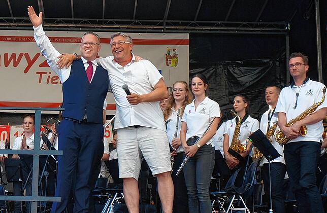 Bild 6: Wunschkonzert am Tiengener Schwyzertag – Stadtmusiker spielen groß auf (Teil 1)