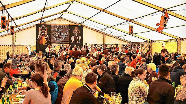 Blasmusik ist Trumpf beim Maifest – wie in den Vorjahren. Archivfoto: Trachtenkapelle
