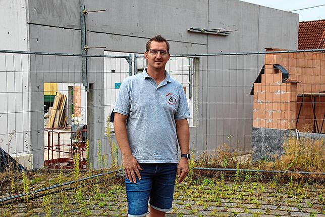Markus Derksen gehört zum Vorstandsteam der Dorfgemeinschaft Rast. Großes Projekt der Dorfgemeinschaft ist der Neubau eines ...