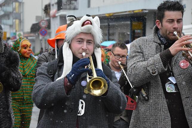 Bild 22: Bilder vom Narrensprung beim Ringtreffen des Alemannischen Narrenrings (Teil 3)