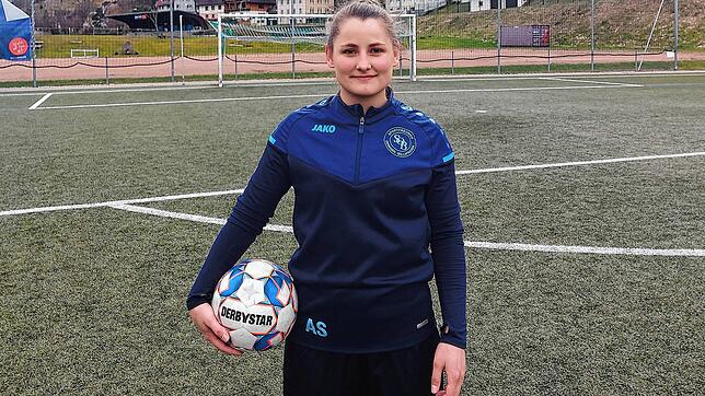 Anna-Lena Scholz, Torjägerin der Spfr Owingen-Billafingen.