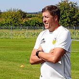 Edgar Wiedenmaier, Trainer des SV Mühlhausen.