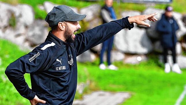 Weiter nach oben: Den fünften Platz mit 50 Punkten möchte Trainer Fabio Muto mit dem FC Wittlingen in der kommenden Spielzeit steigern.