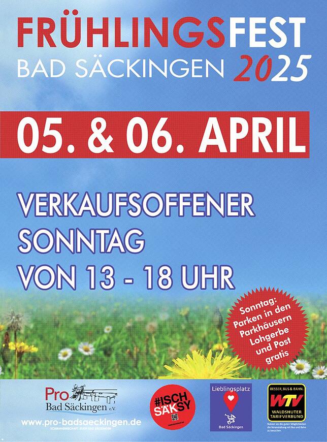 Bild 3: Frühlingsfest Bad Säckingen mit VOS: Familienspaß verbindet sich mit Einkaufserlebnis