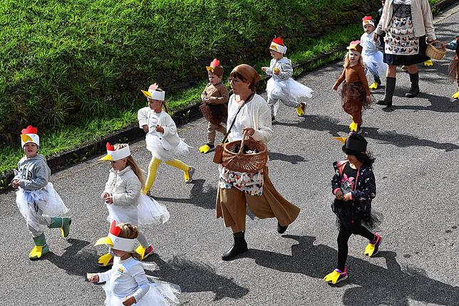 Bild 6: Das 62. Erntedankfest in Berau wurde traditionell von der Trachtenkapelle Berau veranstaltet