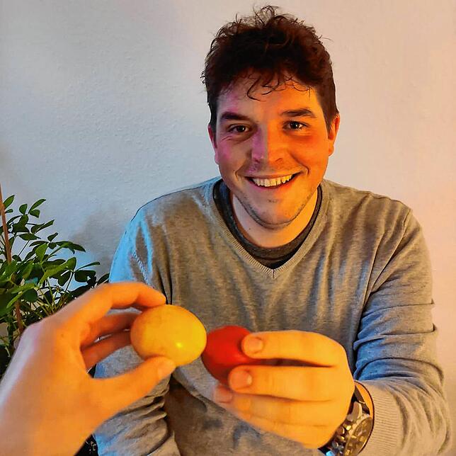 Nachhaltigkeit und Klimaschutz sind ihm wichtig, das vergisst Florian Hein auch am Osterfest nicht.