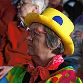 Ein bisschen Fasnacht muss auch bei einem politischen Termin sein, dieser Meinung ist Claudia Brackmeyer aus Bodman-Ludwigshafen.