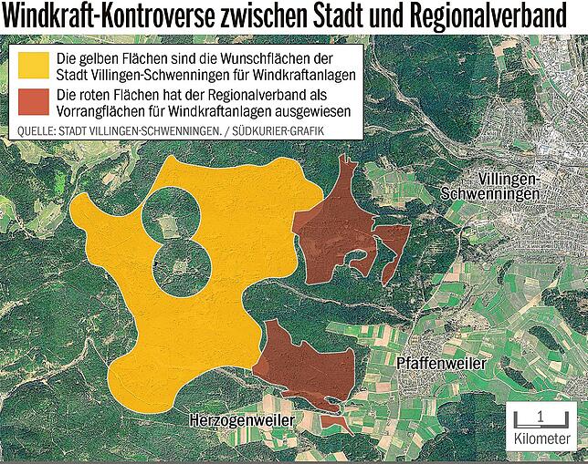 Bild 1: Windkraft in VS: So will die Stadt einen Investor für einen Windpark finden