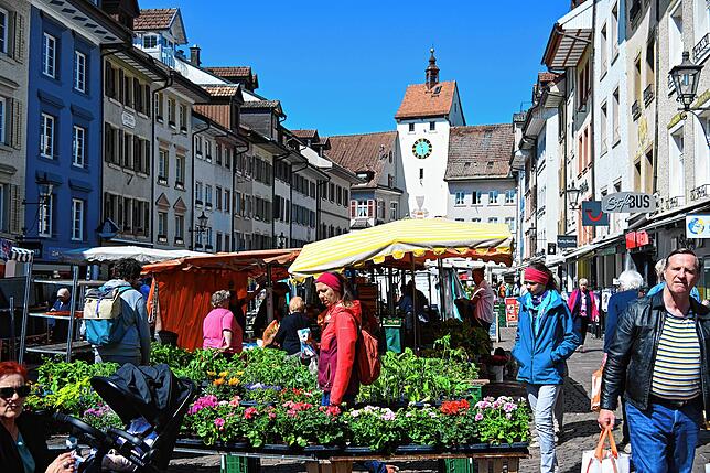 Bild 8: Familiensamstag in Waldshut: Mai-Wetter lockte viele Besucher