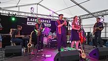 Ein voller Erfolg war das Finale mit der Rockabilly-Band „Late Castle And He White Autumn“. Foto: Stefan Heimpel