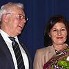 Verabschiedung mit Blumen für Ehefrau Ingrid Sigrist: Mit zugeschnürter Kehle dankte Wolfgang Sigrist seiner Ehefrau für ihre Treue und ...
