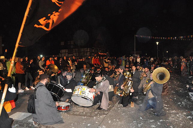 Bild 1: Bilder vom 16. Nachtumzug des Narrenverein Moschtobst in Ahausen