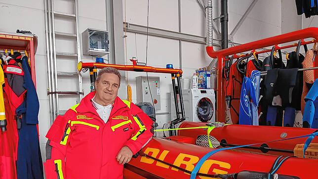 Rolf Gruber arbeitet schon lange ehrenamtlich für die DLRG. Schon sein Vater engagierte sich in dem Verein.