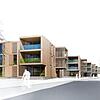 Auf dem Areal der Spitalstiftung zwischen Allmannsdorfer- und Mainaustraße sind fünf Neubauten aus Holz und Beton geplant. Der ...