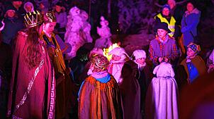 Bild : Waldweihnacht der Kolpingsfamilie