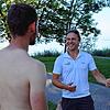 Jan Blessing (rechts) ist Schwimm-Meister am Hörnle-Strandbad. Er hat massive Probleme, die Schichten für die Badeaufsicht im Freibad zu ...