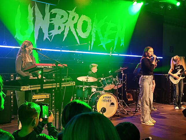 Bild 16: Bilder vom Schüler-Bandcontest in der Lauffenmühle