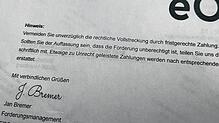Mit fingierten Schreiben versuchen Betrüger derzeit, Kasse zu machen. Auch der Villinger Berthold Graf wurde mehrfach angeschrieben. Der ...