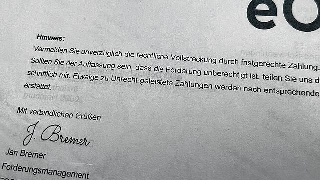 Mit fingierten Schreiben versuchen Betrüger derzeit, Kasse zu machen. Auch der Villinger Berthold Graf wurde mehrfach angeschrieben. Der ...