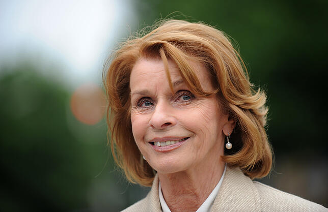Für Waldburg noch eine echte Diva: Schauspielerin Senta Berger.
