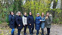 Susanne Jehle, Kita-Leiterin Angela Schmidt-Rotzinger, Ursula Gänswein, Tanja Rotzinger, Kita-Leiterin Katja Eisenberg, Nadja Zimmermann ...