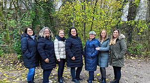 Susanne Jehle, Kita-Leiterin Angela Schmidt-Rotzinger, Ursula Gänswein, Tanja Rotzinger, Kita-Leiterin Katja Eisenberg, Nadja Zimmermann ...