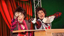 Die Flöhe machen mit ihnen Zirkus: Claudia Bick-Würth und Ulrike Merkle haben beim Jungfere Obed die Lacher auf ihrer Seite.