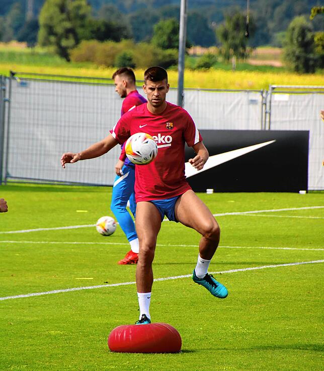 Bild 34: Wie der FC Barcelona in Aasen trainiert? Wir zeigen es Ihnen mit diesen Bildern!