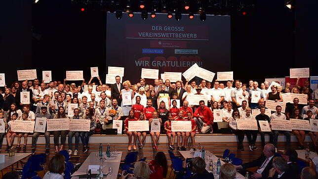Bild : Videos von der Preisverleihung beim Vereinswettbewerb 2019