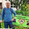 Harald Müller von der Bürgerinitiative (BI) Eichbühl-Kindlebildstraße fordert wie weitere  Anwohner Maßnahmen, um den Verkehr zu reduzieren.