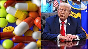 In der Nacht kam die Ankündigung von US-Präsident Donald Trump: Auf Arzneimittelimporte sollen ab 1. Oktober Zölle von 100 Prozent gelten.