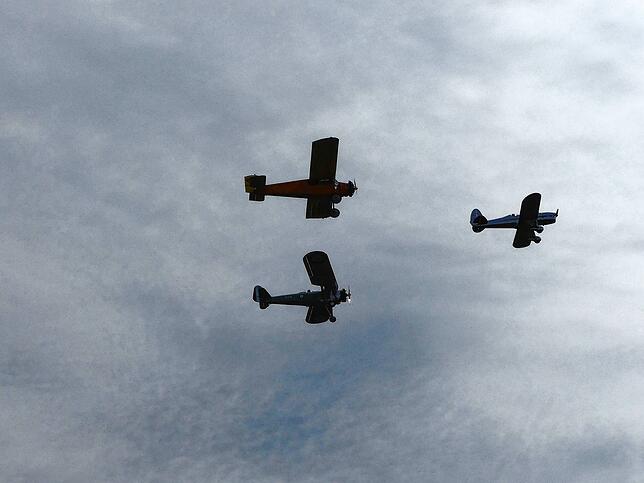 Bild 31: Großes Jubiläums-Flugplatzfest in Rickenbach-Hütten - hier sind die Bilder