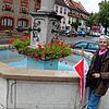 Schöner wäre es, der Gumppbrunnen am Rathaus würde plätschern. Das meint Ingrid Rockstroh.