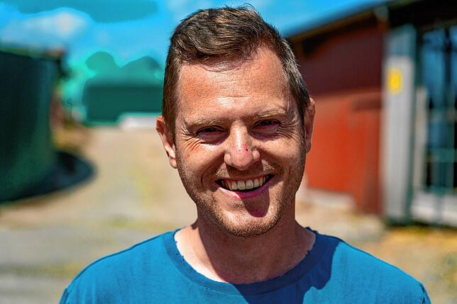 Philipp Korsch, Brigachtal, will derzeit wegen der Unsicherheit auf dem Energiemarkt nicht neu investieren.