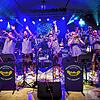 Um 19 Uhr im Spitalgarten: Die Besetzung der Froschenkapelle aus Radolfzell am Bodensee entspricht mehr oder weniger einer klassischen ...
