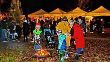 Der Weihnachtsmarkt auf dem Gelände der Siedlergemeinschaft in der Südstadt war Treffpunkt für viele Familien. Anklang fand das ...
