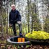 Einstieg im Wald: Urs Ehrbar, Oberst a.D. der Schweizer Armee, ist Vizechef des Verein Festungsgürtel Kreuzlingen und führt durch ...
