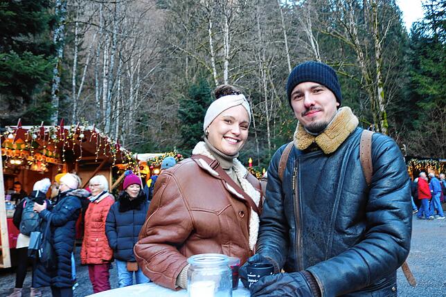 Tausende Besucher kamen zum Weihnachtsmarkt in die Ravennaschlucht um das einmalige Feeling zu erleben