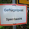 Wegen des Ausbruchs der Geflügelpest in einer grenznahen Gemeinde im Kanton Zürich wurden im Landkreis Waldshut Schutzzonen (früher ...