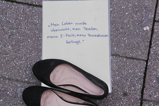 Betroffene Frauen trauen sich, ihre Erlebnisse offen zu benennen.