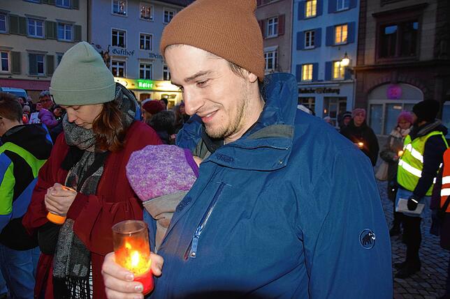 Bild 14: Demo für Demokratie auf dem Münsterplatz - Bilder